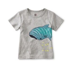 NWT Tea Collection Whale Shark Baby Graphic Tee 3-6 Months